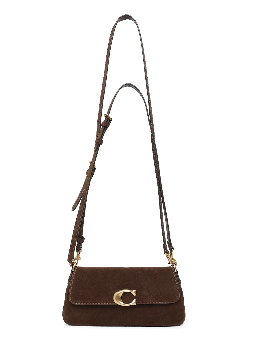 Coach - JET SHOULDER BAG - trendige taschen - b4/dark chocolate - 0