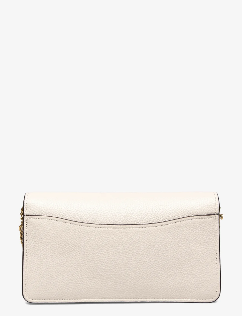 Coach - Polished Pebble Leather Tabby Chain Clutch - konfirmationstøj - white - 2