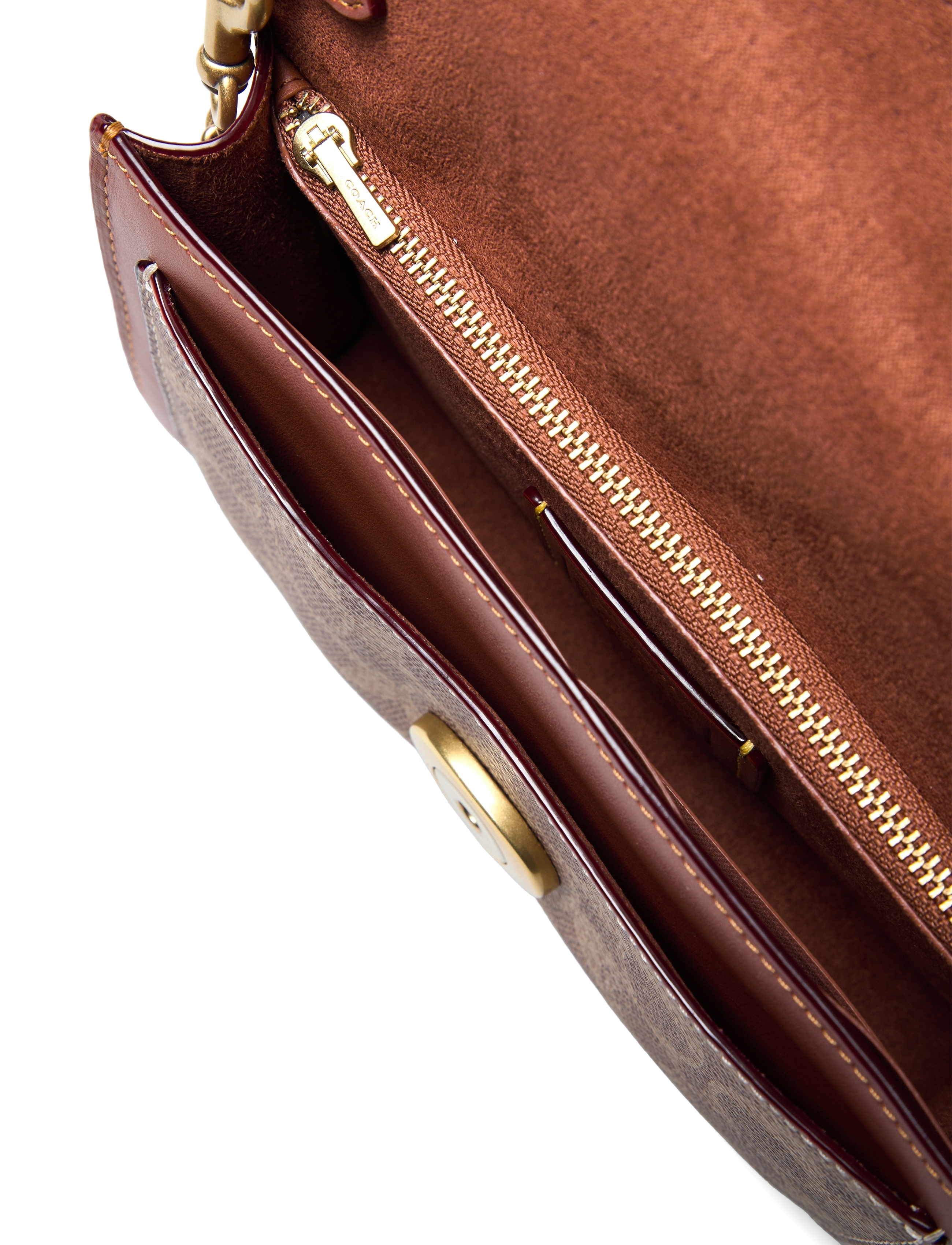 Coach - TABBY CHAIN CLUTCH - delninės - b4/tan caramel - 5