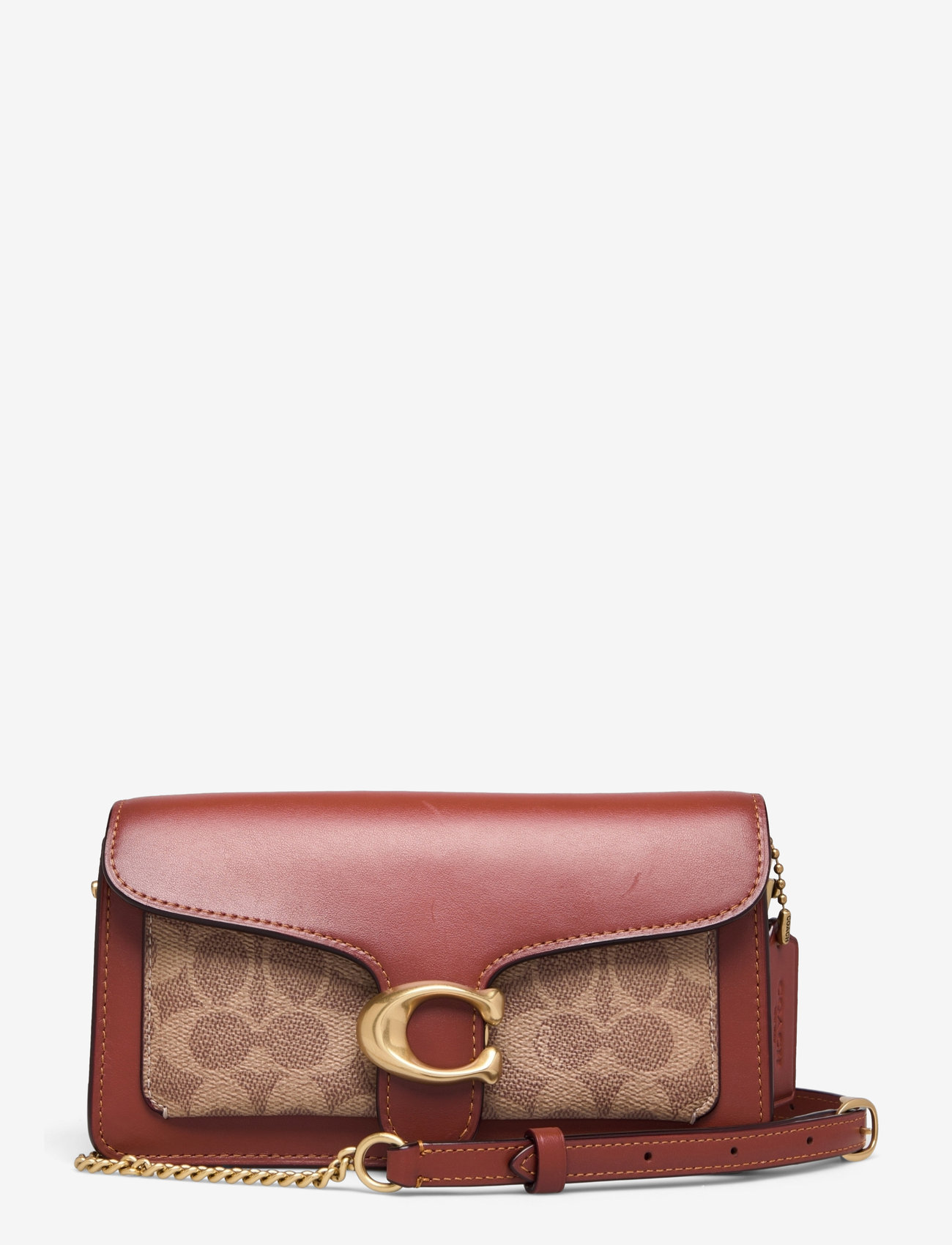 Coach - TABBY CHAIN CLUTCH - særlige begivenheder - b4/tan rust - 1