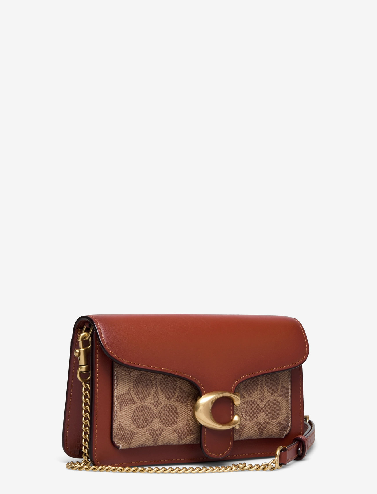 Coach - TABBY CHAIN CLUTCH - særlige begivenheder - b4/tan rust - 3