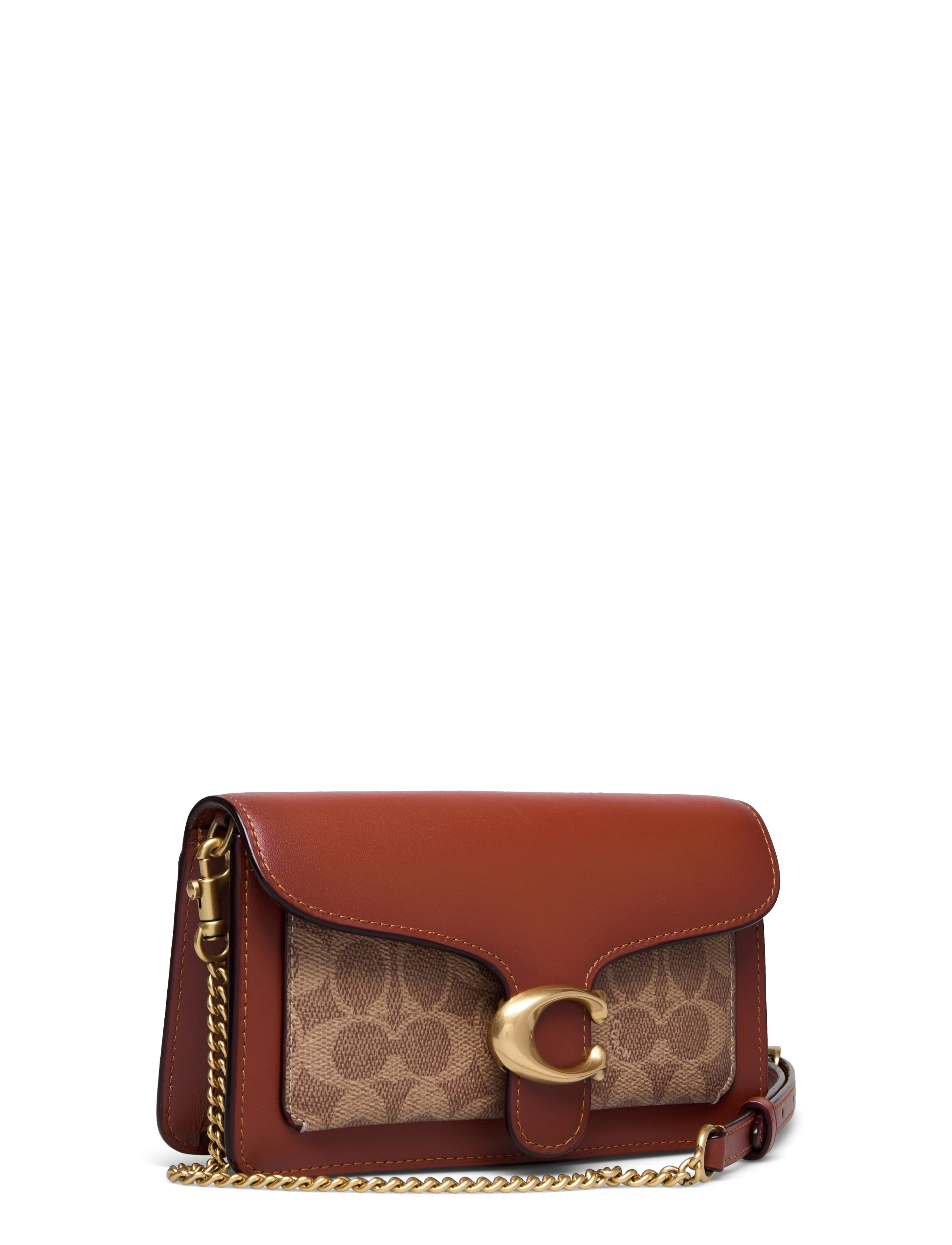 Coach - TABBY CHAIN CLUTCH - crossbody bags - b4/tan rust - 3