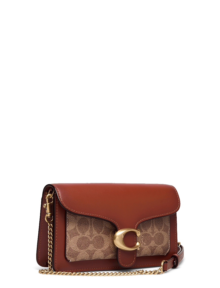 Coach - TABBY CHAIN CLUTCH - crossbody bags - b4/tan rust - 3