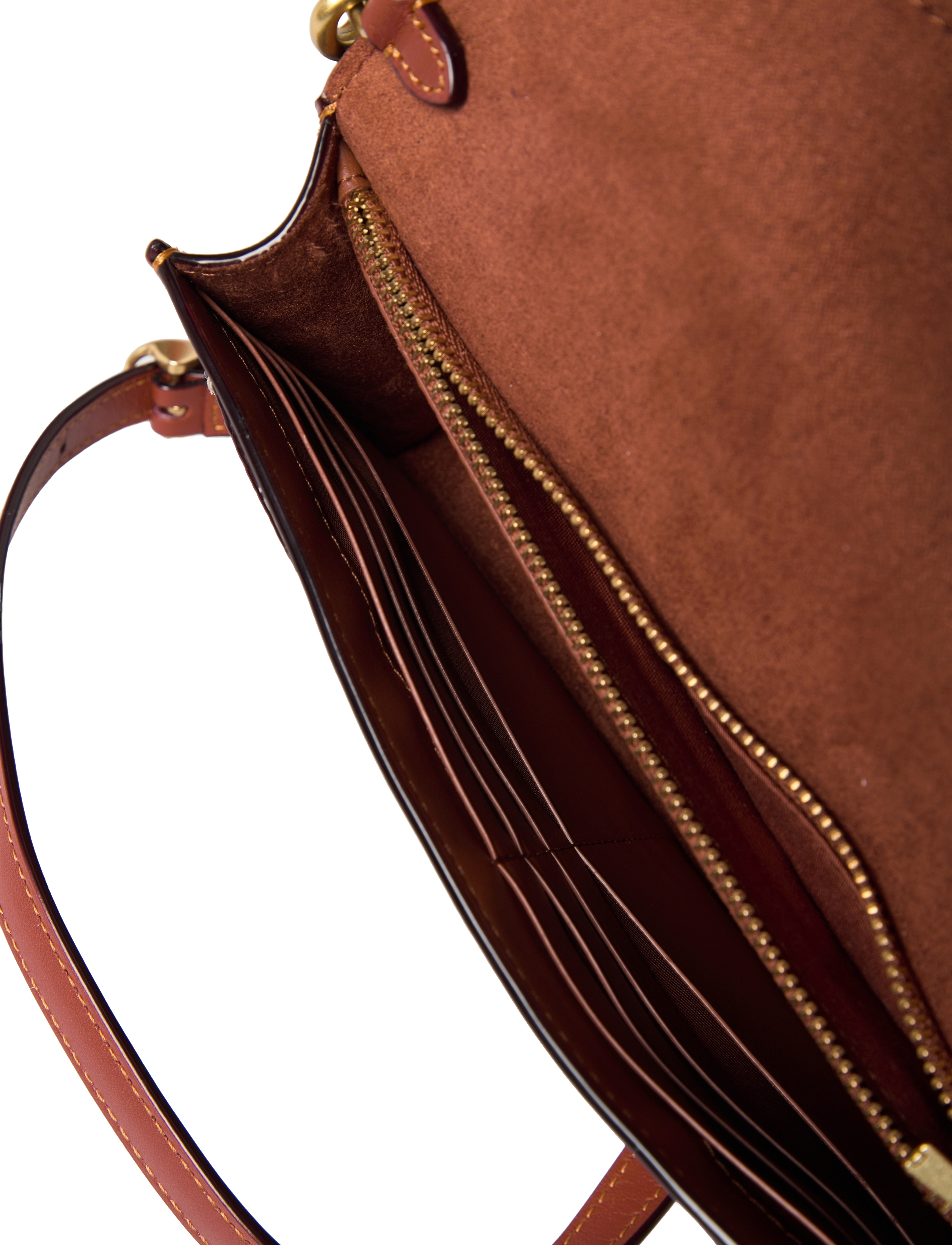 Coach - TABBY CHAIN CLUTCH - crossbody bags - b4/tan rust - 5