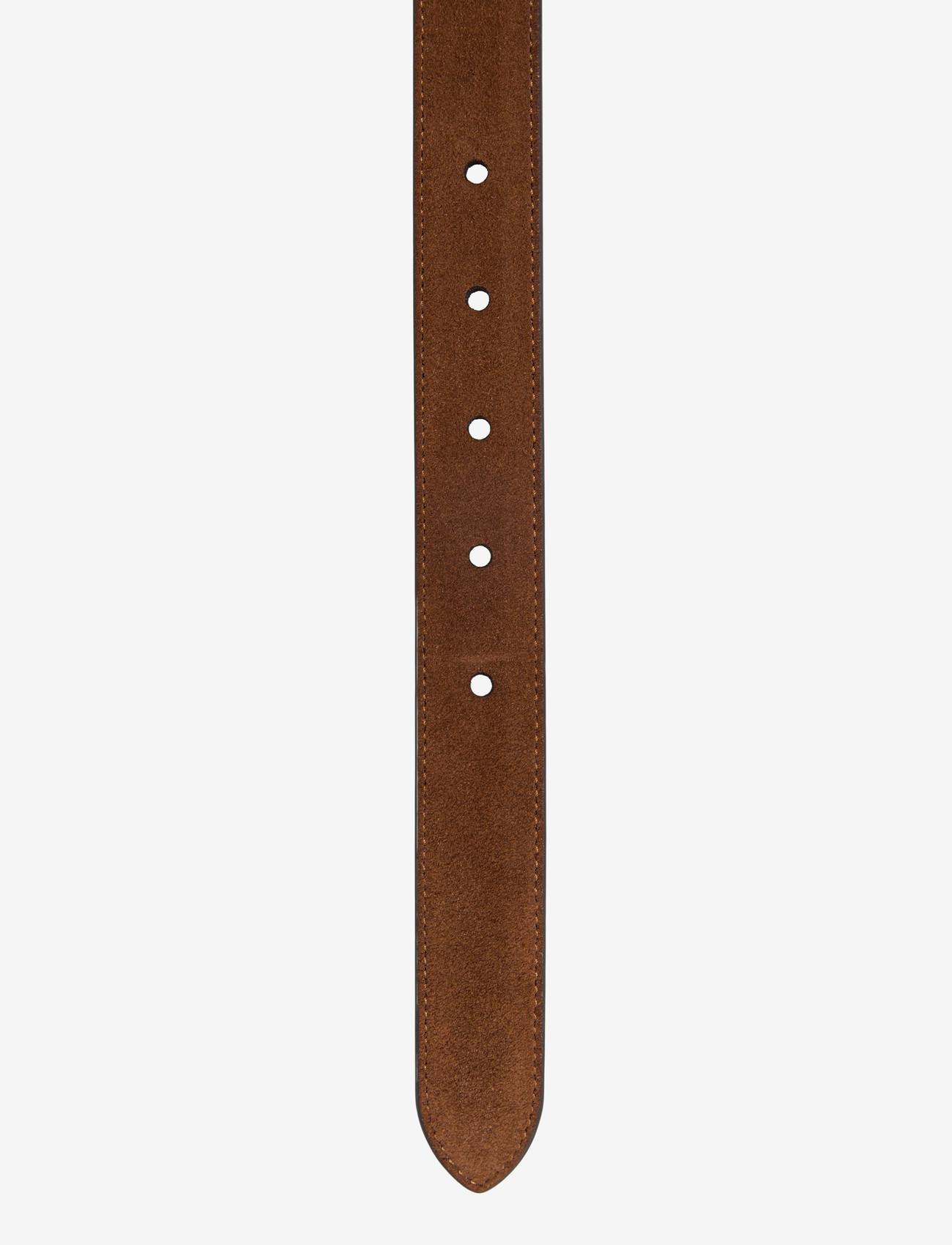 Coach - 25mm Suede Harness Hasp Belt - leather belts - b4/warm brown - 2
