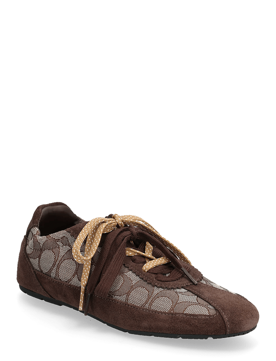 Coach - Coach Soft Sneaker with Signature Jacquard Maple/Oak - madala säärega tossud - maple/oak - 0