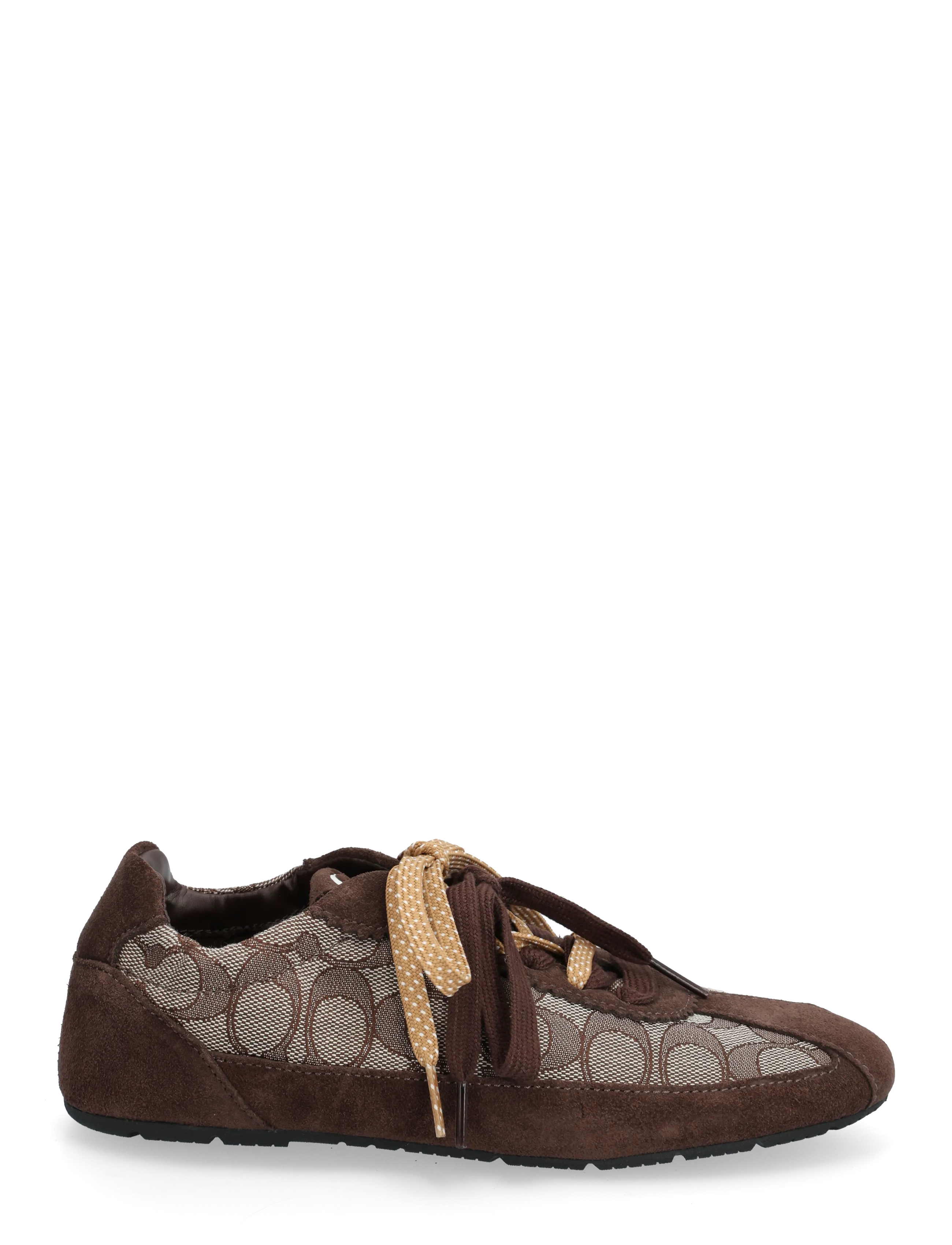 Coach - Coach Soft Sneaker with Signature Jacquard Maple/Oak - lágir strigaskór - maple/oak - 1