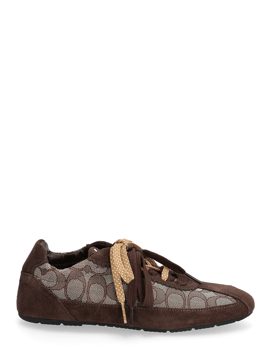 Coach - Coach Soft Sneaker with Signature Jacquard Maple/Oak - madala säärega tossud - maple/oak - 1
