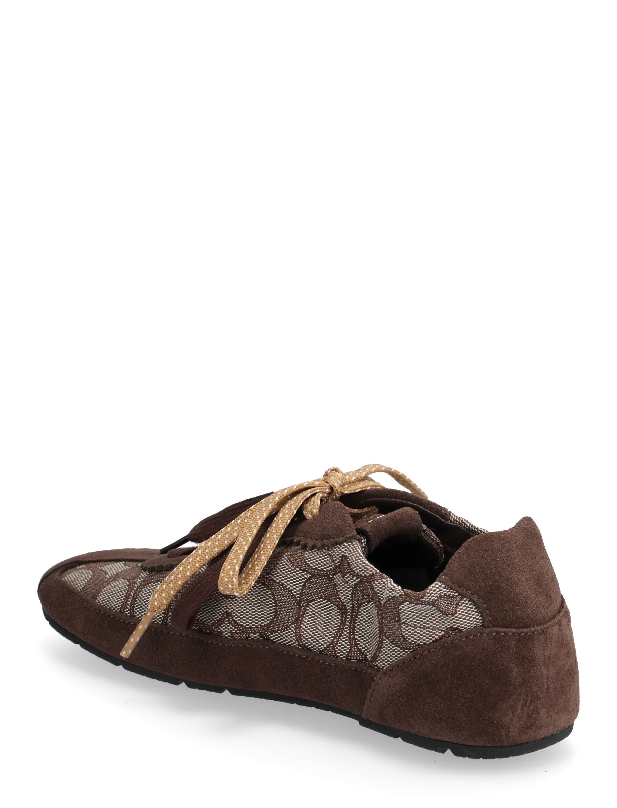 Coach - Coach Soft Sneaker with Signature Jacquard Maple/Oak - lágir strigaskór - maple/oak - 2