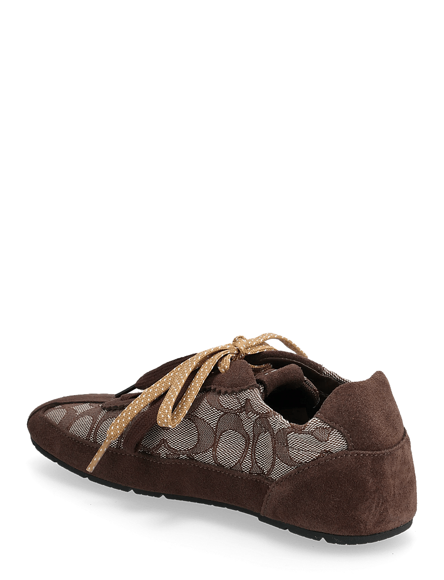 Coach - Coach Soft Sneaker with Signature Jacquard Maple/Oak - madala säärega tossud - maple/oak - 2