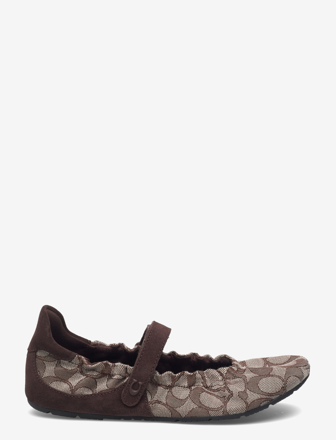 Coach - coach mary jane sneaker with signature jacquard - besondere anlässe - maple/oak - 1