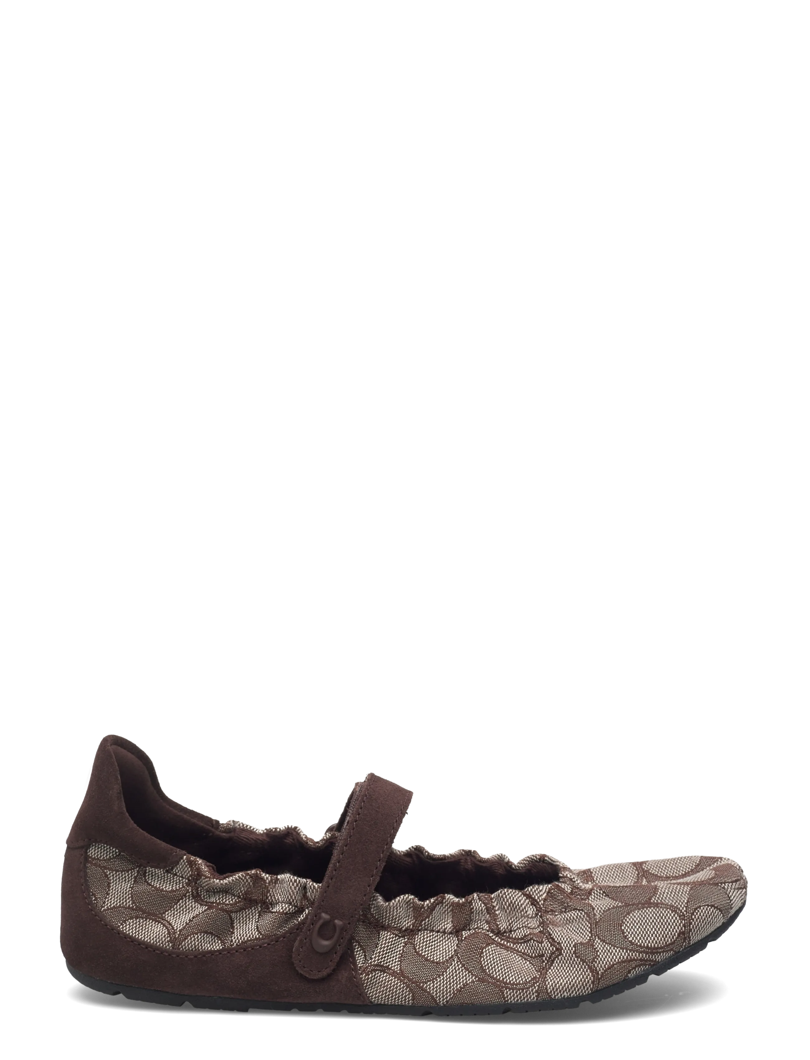 Coach - coach mary jane sneaker with signature jacquard - maple/oak - 1