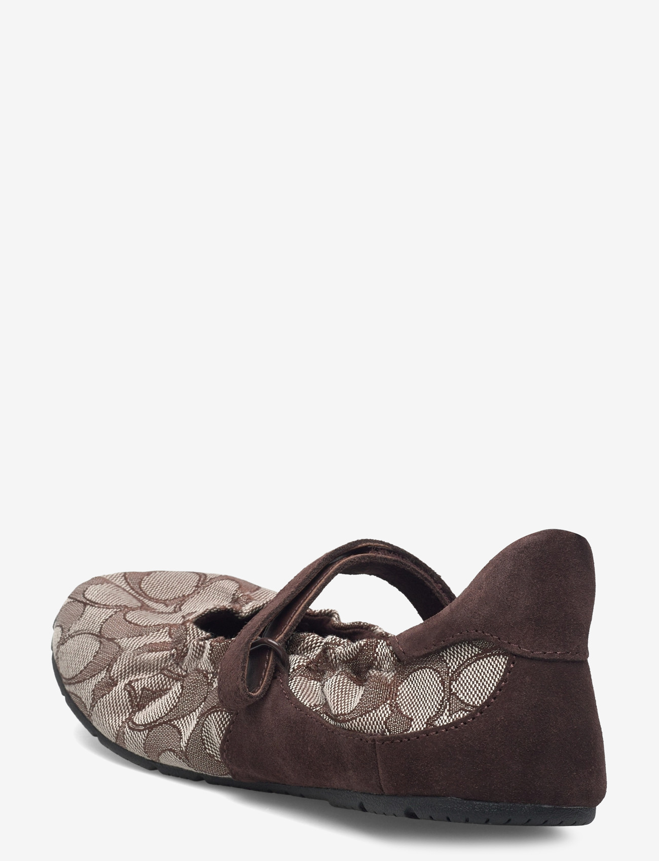 Coach - coach mary jane sneaker with signature jacquard - besondere anlässe - maple/oak - 2