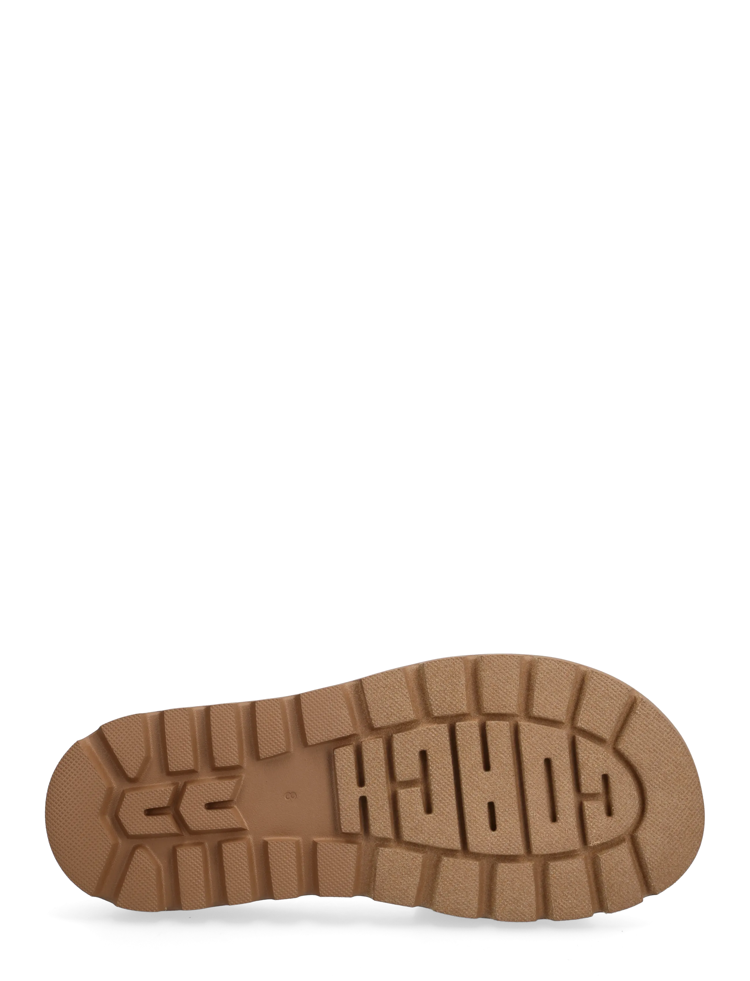 Coach - brynn crystal signature slide sandal - tan - 4