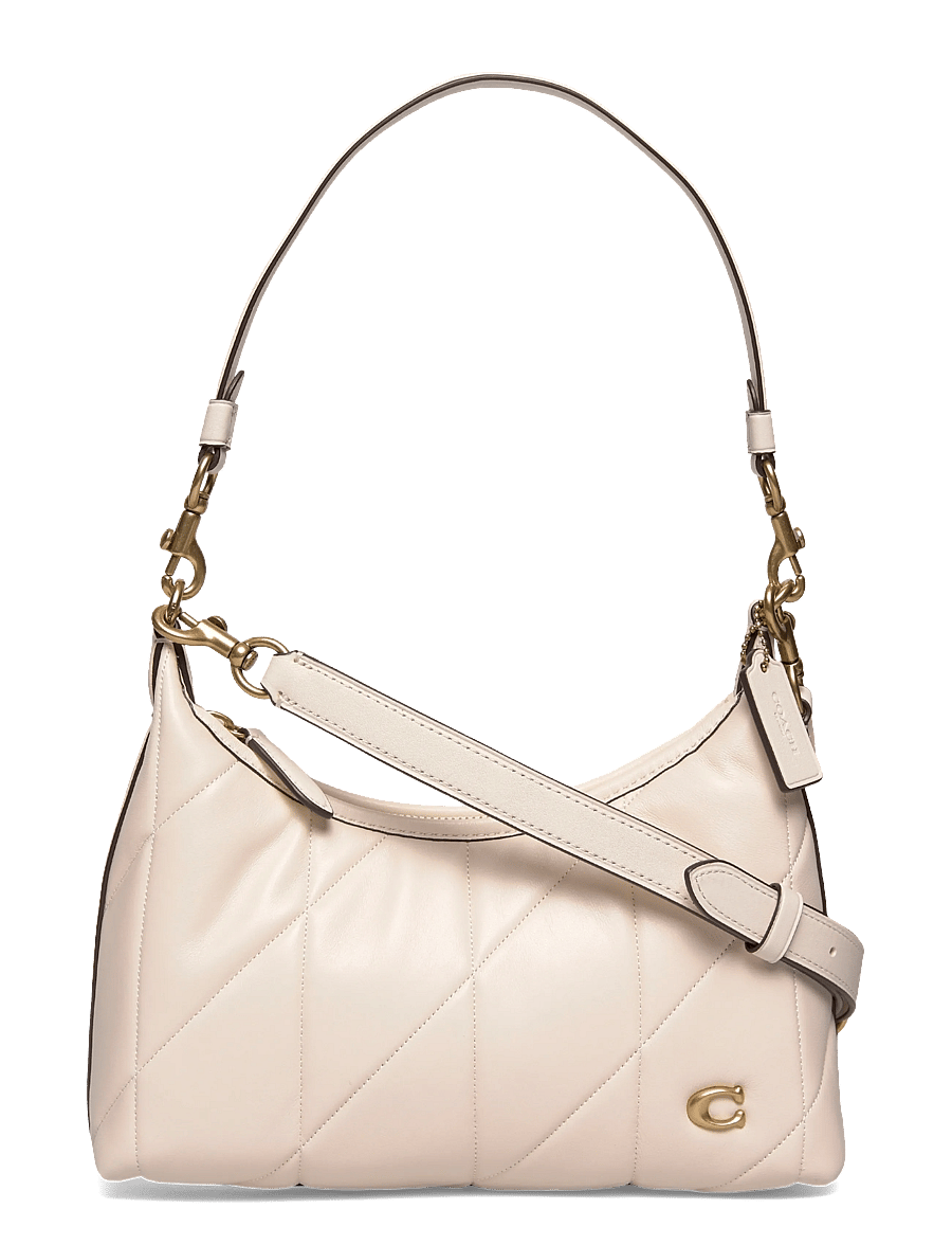 Coach - Soft Quilted Leather Juliet Shoulder Bag 25 - Õlakotid - b4/chalk - 0
