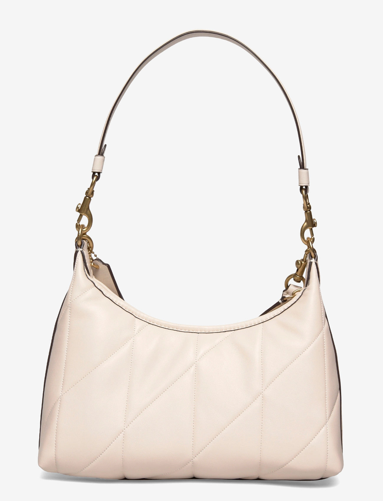 Coach - Soft Quilted Leather Juliet Shoulder Bag 25 - skuldertasker - b4/chalk - 1