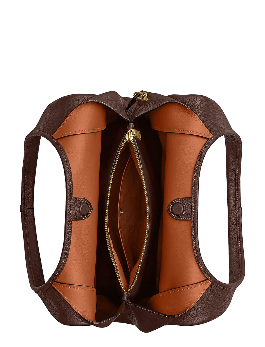 Coach - LANA SHOULDER BAG - schultertaschen - b4/maple - 4