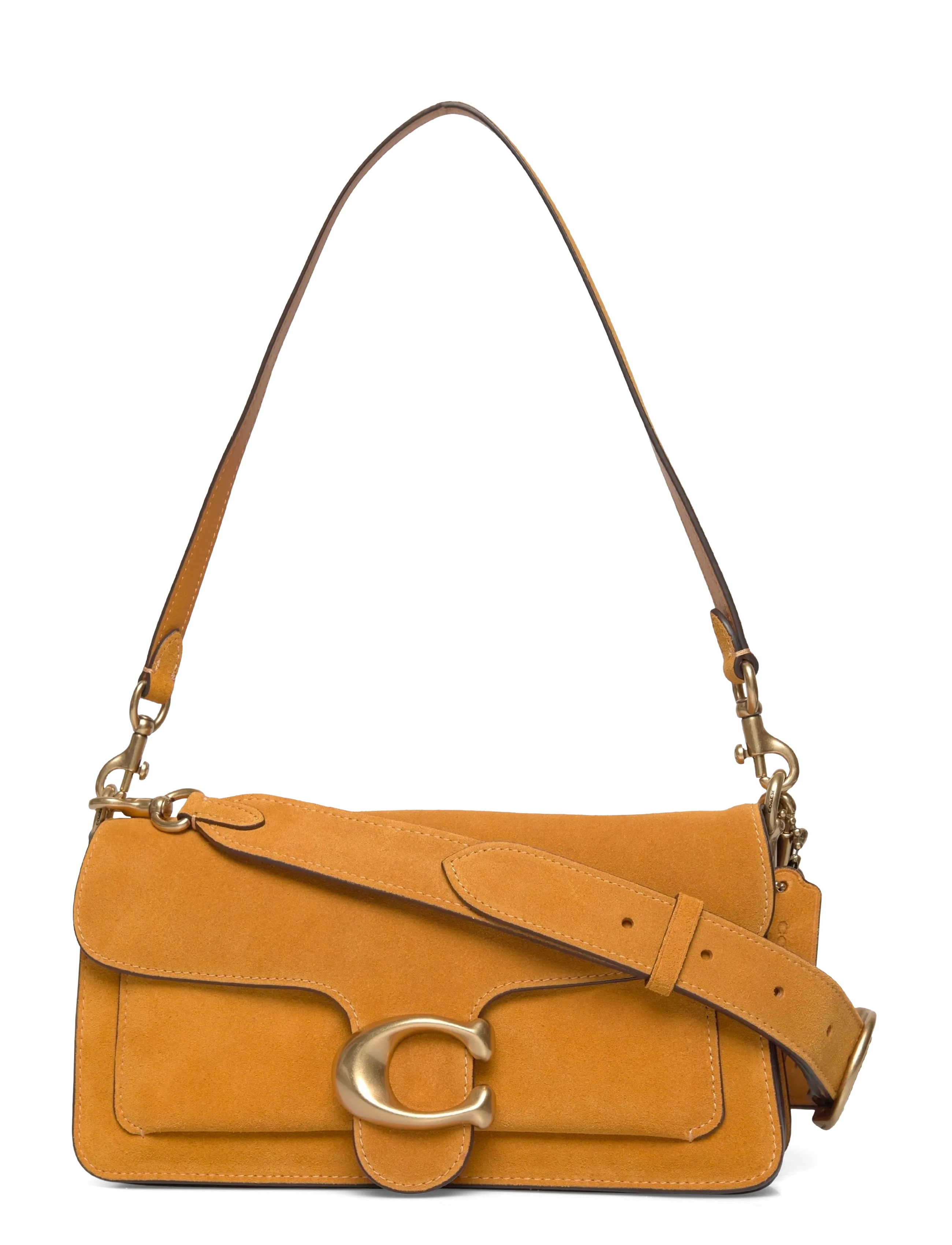 Coach Suede Tabby Shoulder Bag 26, One Size, Bags, Gelb - Small Bags-crossbody Frauen