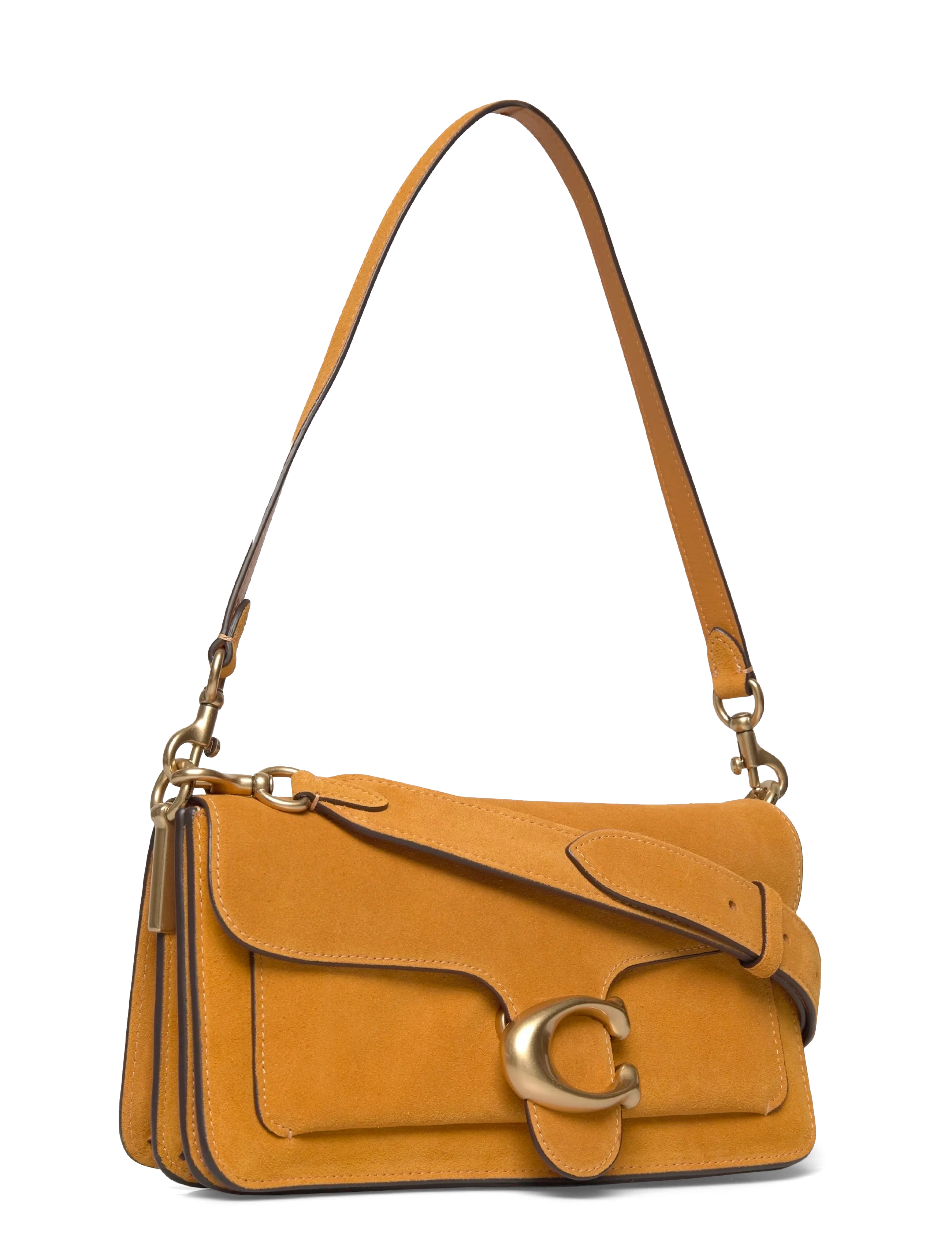 Coach - Suede Tabby Shoulder Bag 26 - alltags-style - b4/marigold - 2