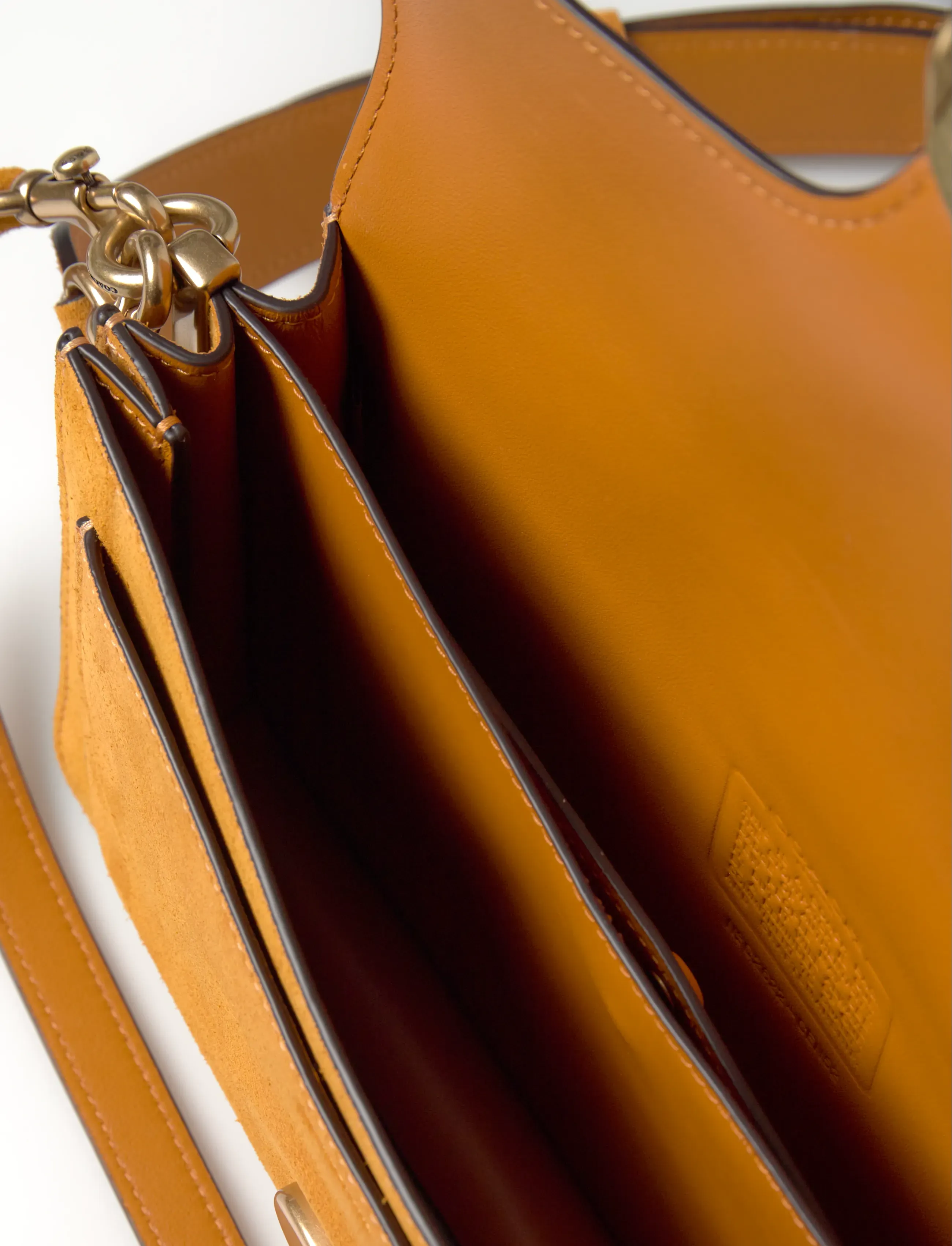 Coach - Suede Tabby Shoulder Bag 26 - alltags-style - b4/marigold - 4