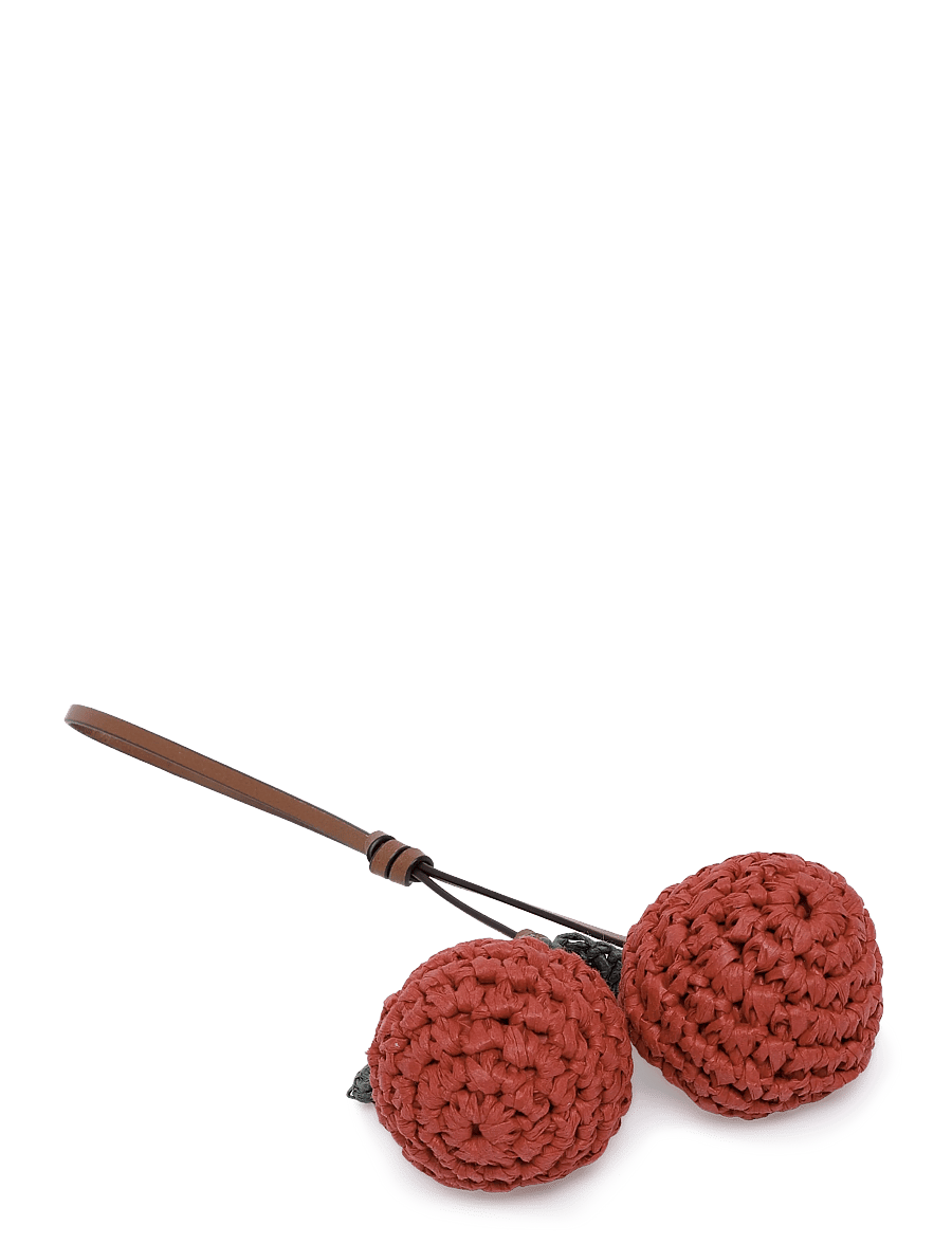 Coach - Straw Cherries Bag Charm coach - nøgleringe & bag charms - b4/multi - 2