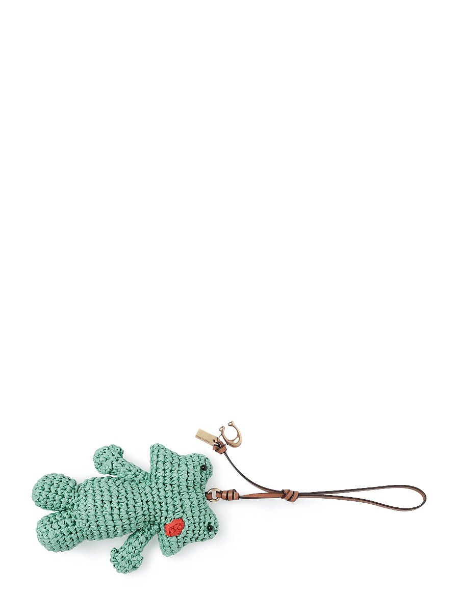 Coach - Straw Frog Bag Charm coach - nøgleringe & bag charms - b4/multi - 0