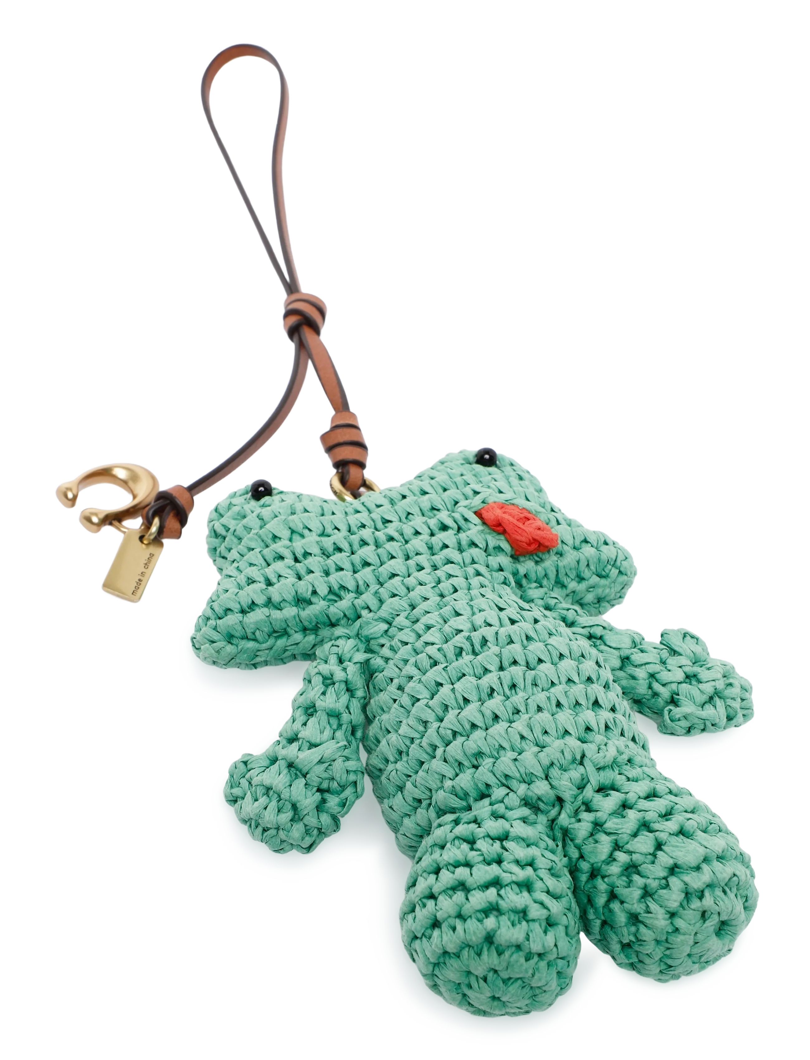 Coach - Straw Frog Bag Charm coach - b4/multi - 2
