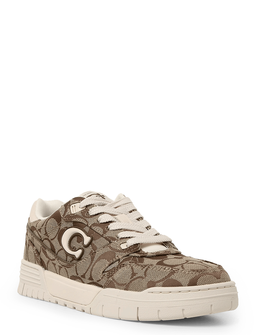 Coach - Coach SoHo Sneaker with Signature Sateen Jacquard - låga sneakers - chalk multi - 0