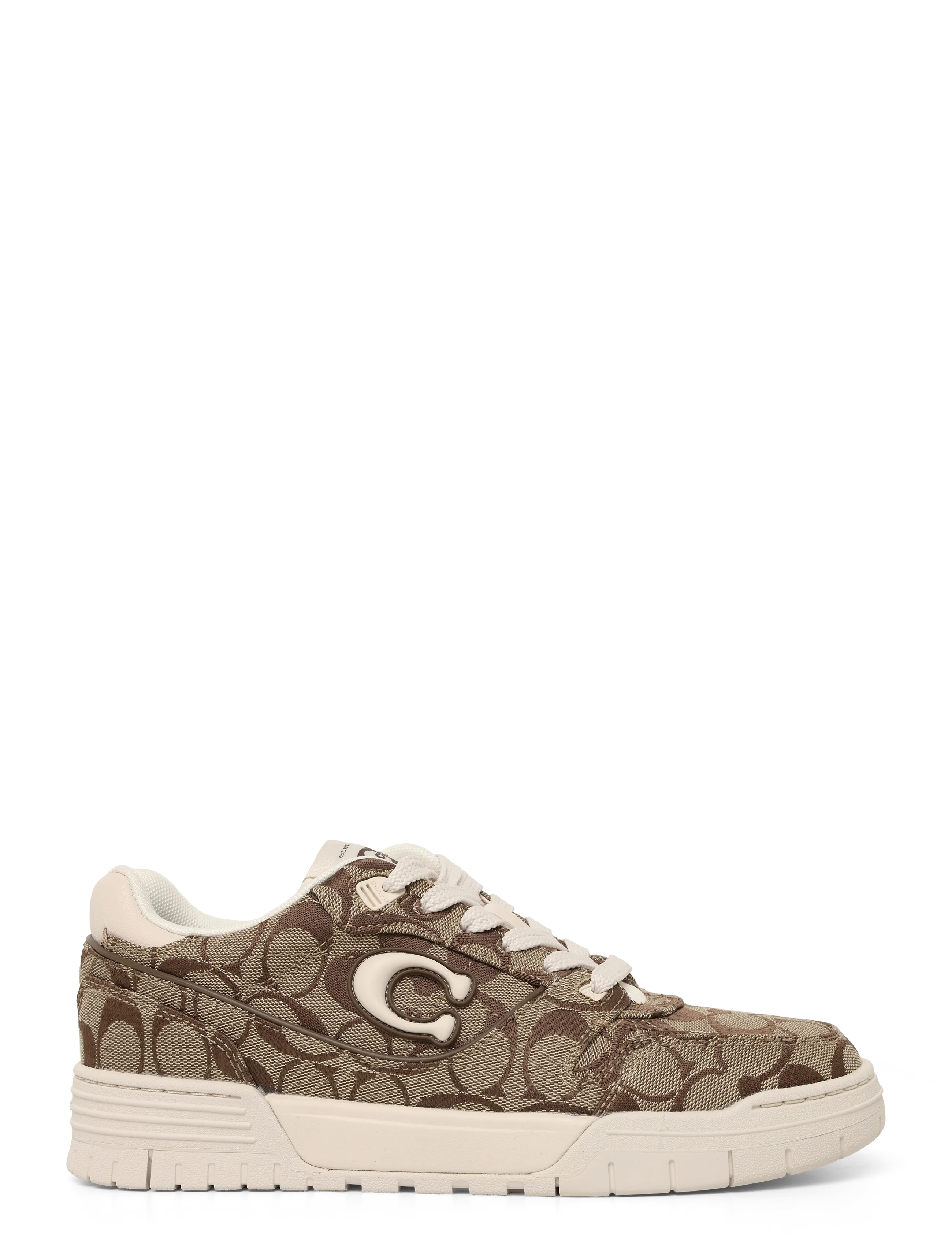 Coach - Coach SoHo Sneaker with Signature Sateen Jacquard - chalk multi - 2