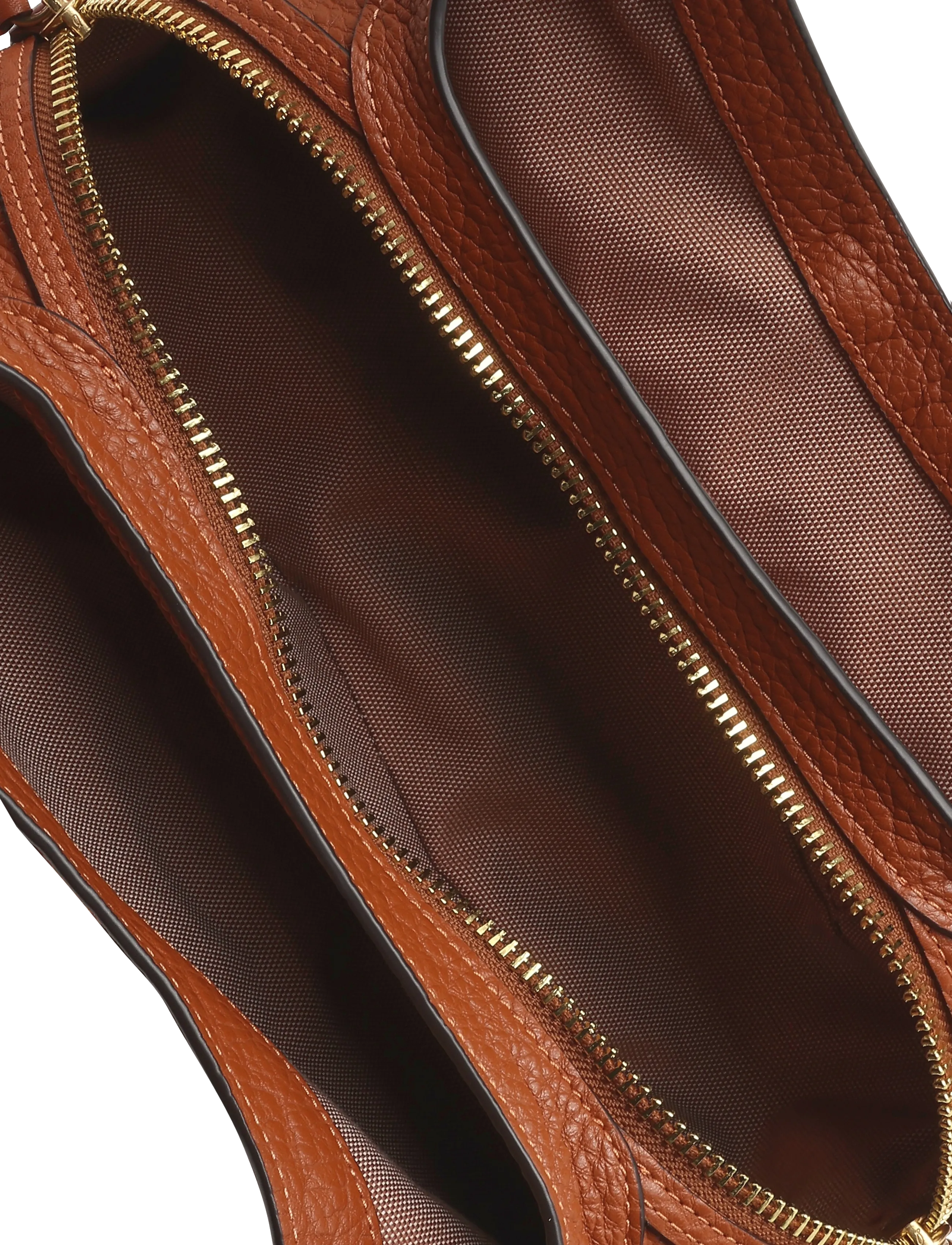 Coach - Textured Pebble Leather Drifter Shoulder Bag 31 - vardagsstil - b4/amber brown - 5