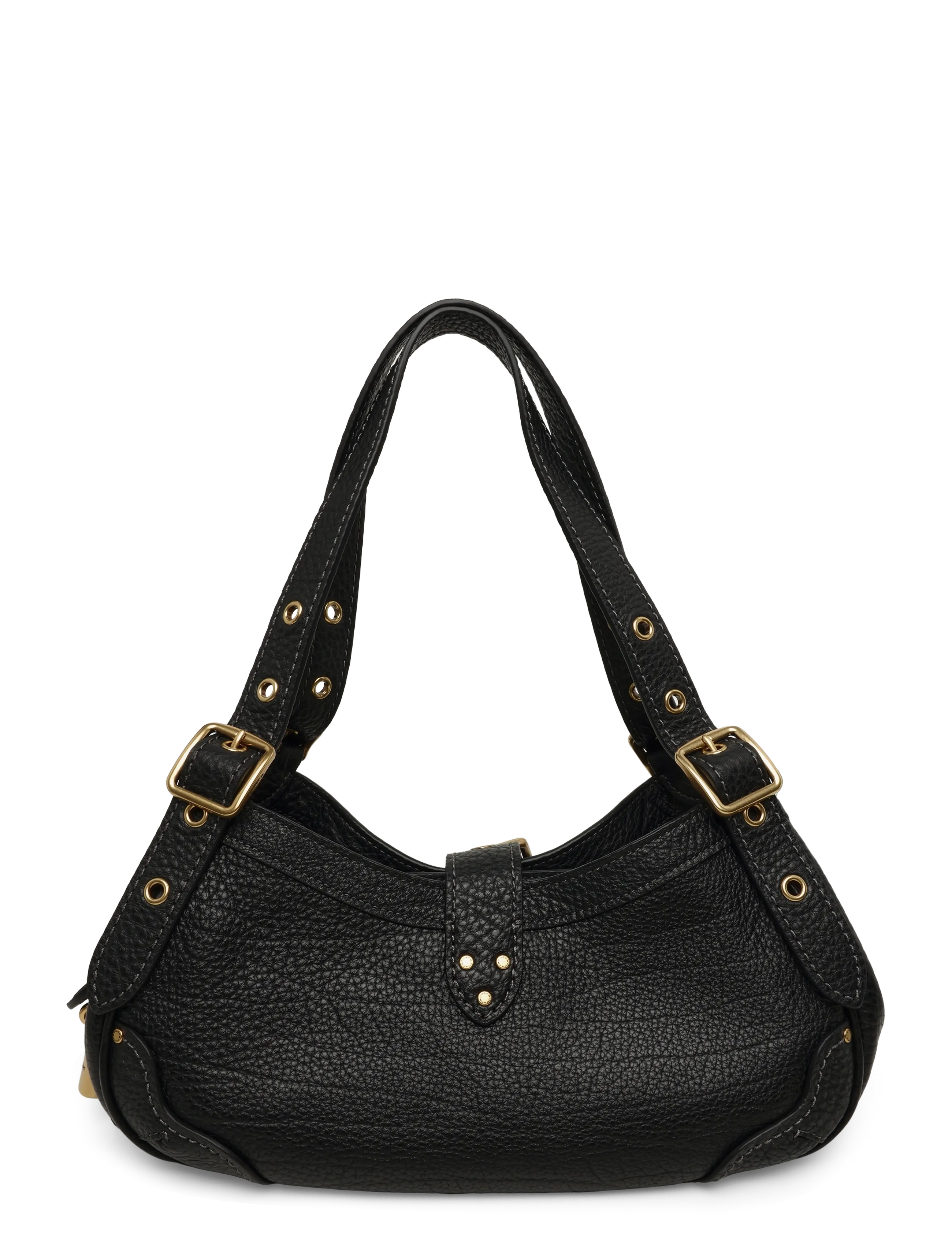 Coach - Textured Pebble Leather Drifter Shoulder Bag 31 - b4/black - 1