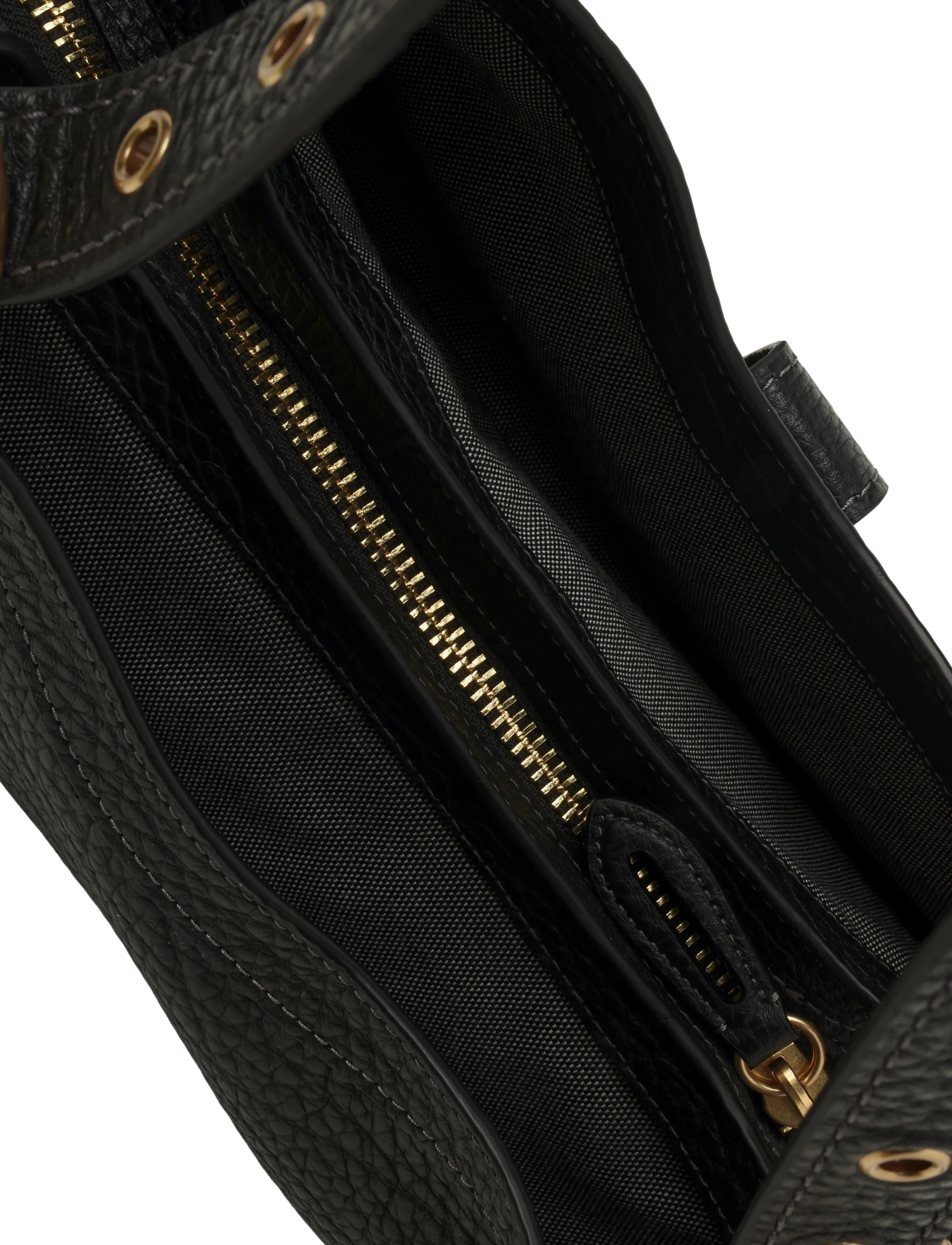Coach - Textured Pebble Leather Drifter Shoulder Bag 31 - b4/black - 3
