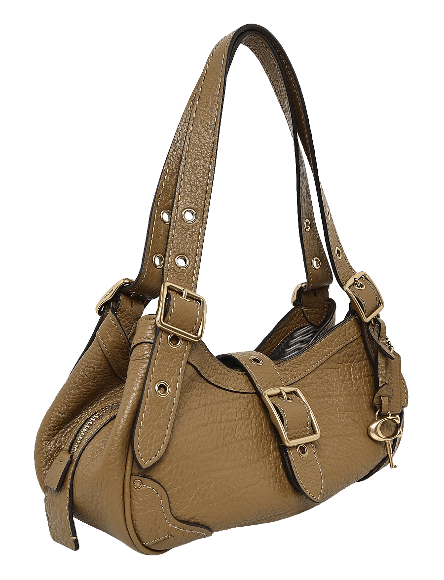 Coach - Textured Pebble Leather Drifter Shoulder Bag 31 - igapäevane stiil - b4/muted olive - 3
