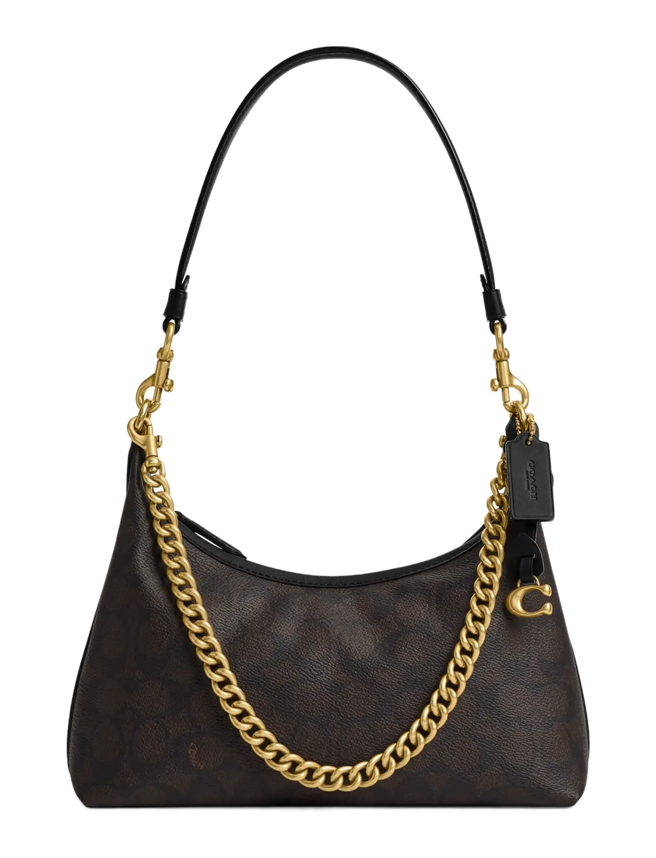 Coach JULIET SHOULDER BAG 25 - Everyday Style - B4/WALNUT BLACK / brown