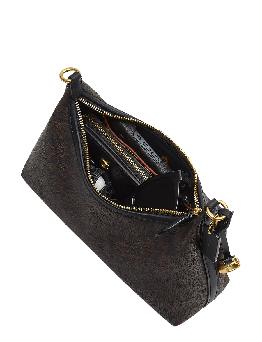 Coach - JULIET SHOULDER BAG 25 - everyday style - b4/walnut black - 1