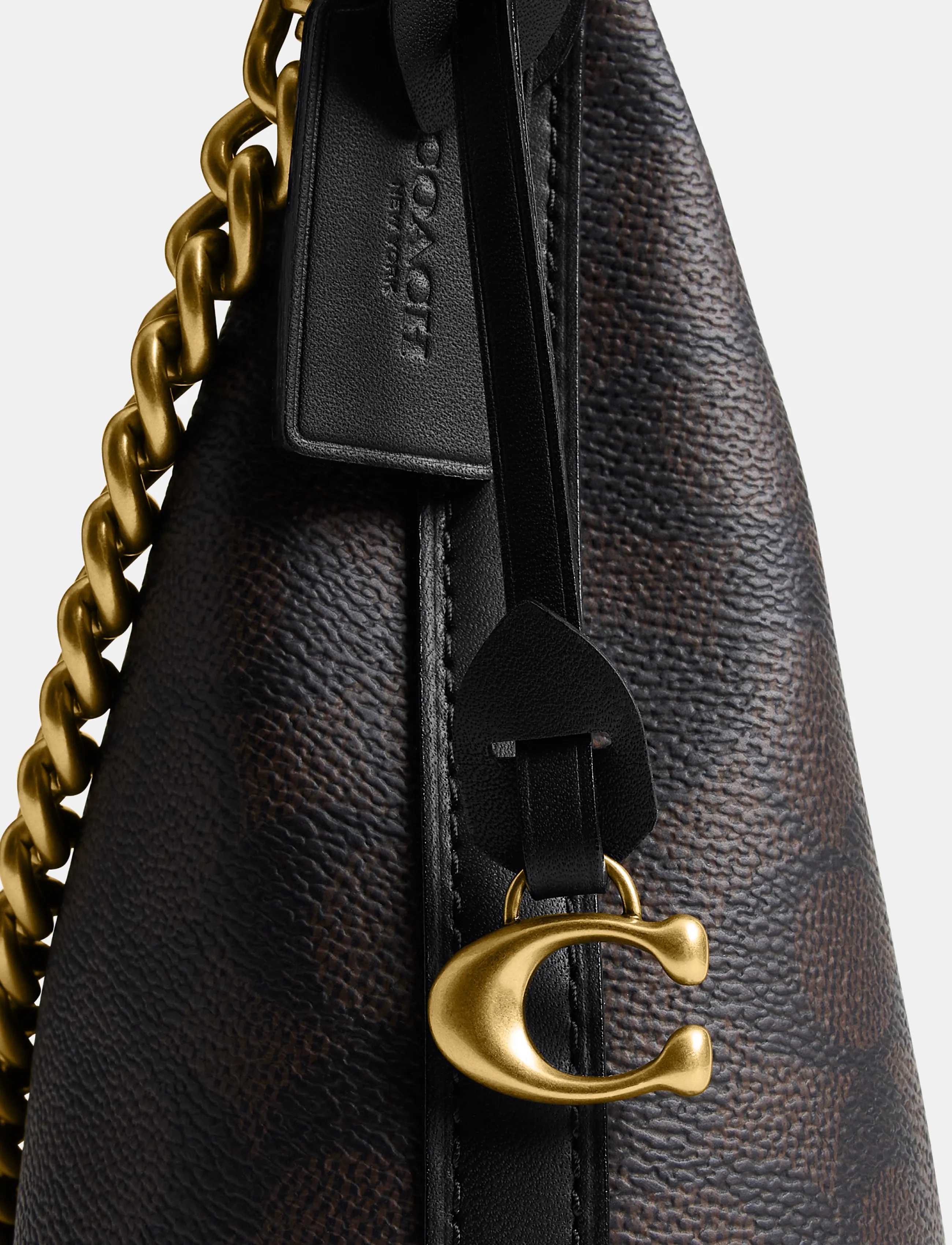 Coach - JULIET SHOULDER BAG 25 - everyday style - b4/walnut black - 5