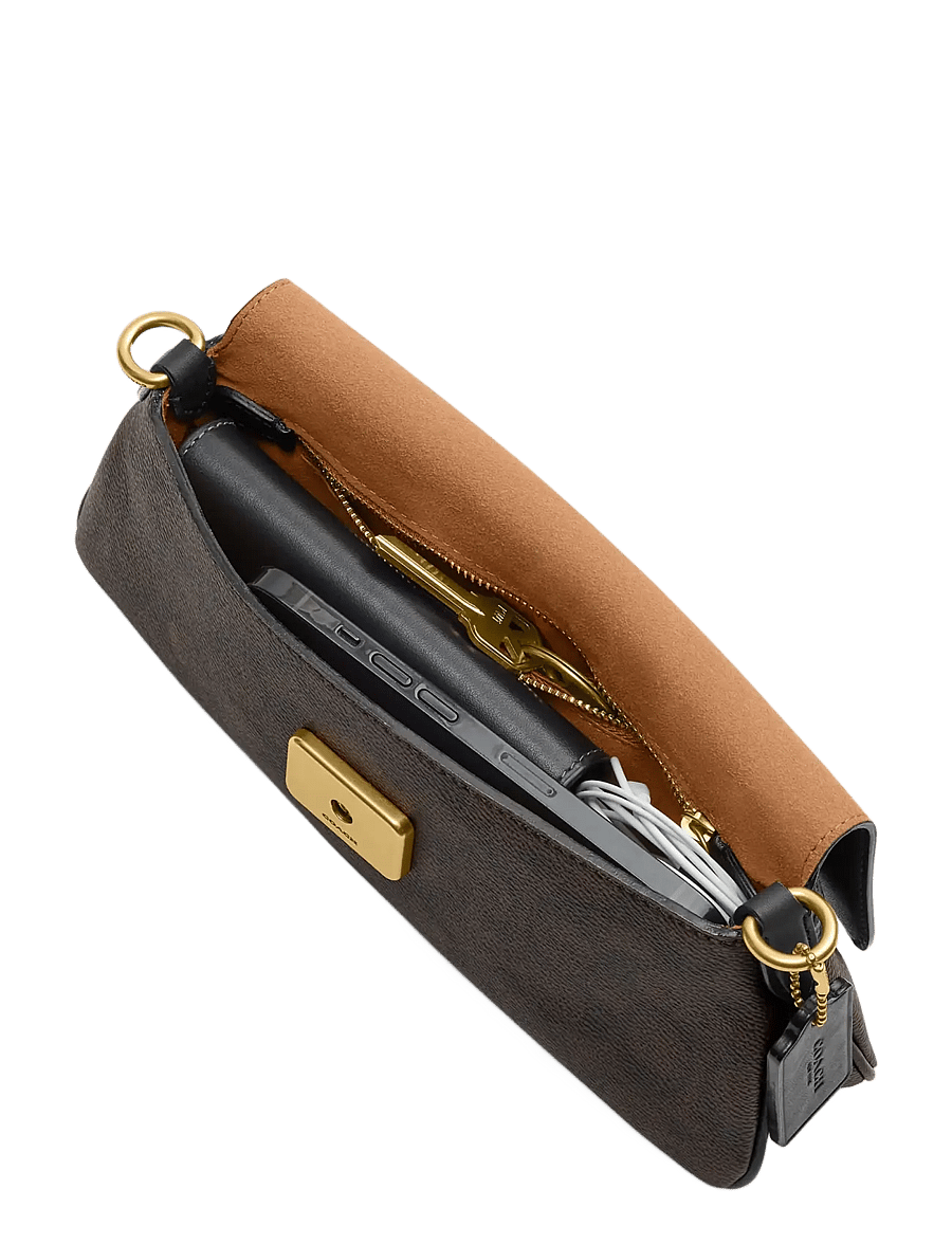 Coach - JET SHOULDER BAG - everyday style - b4/walnut black - 4