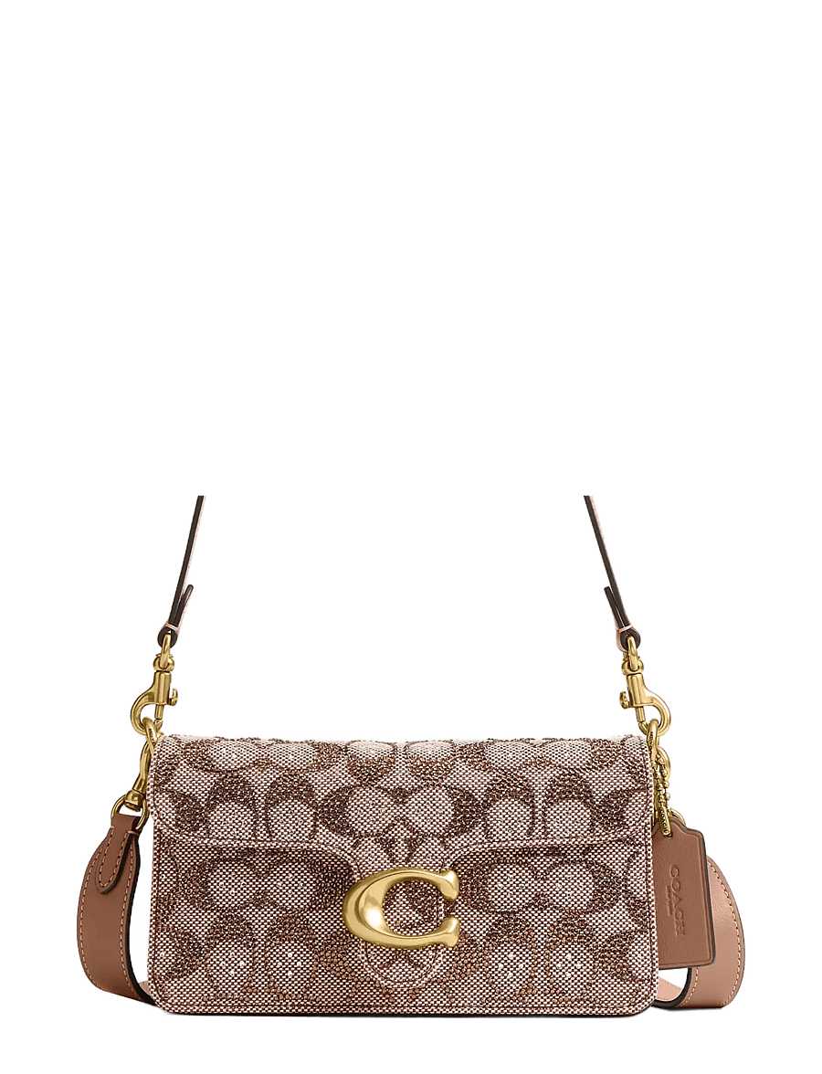 Coach - TABBY SHOULDER BAG 20 - axelremsväskor - b4/mushroom - 1