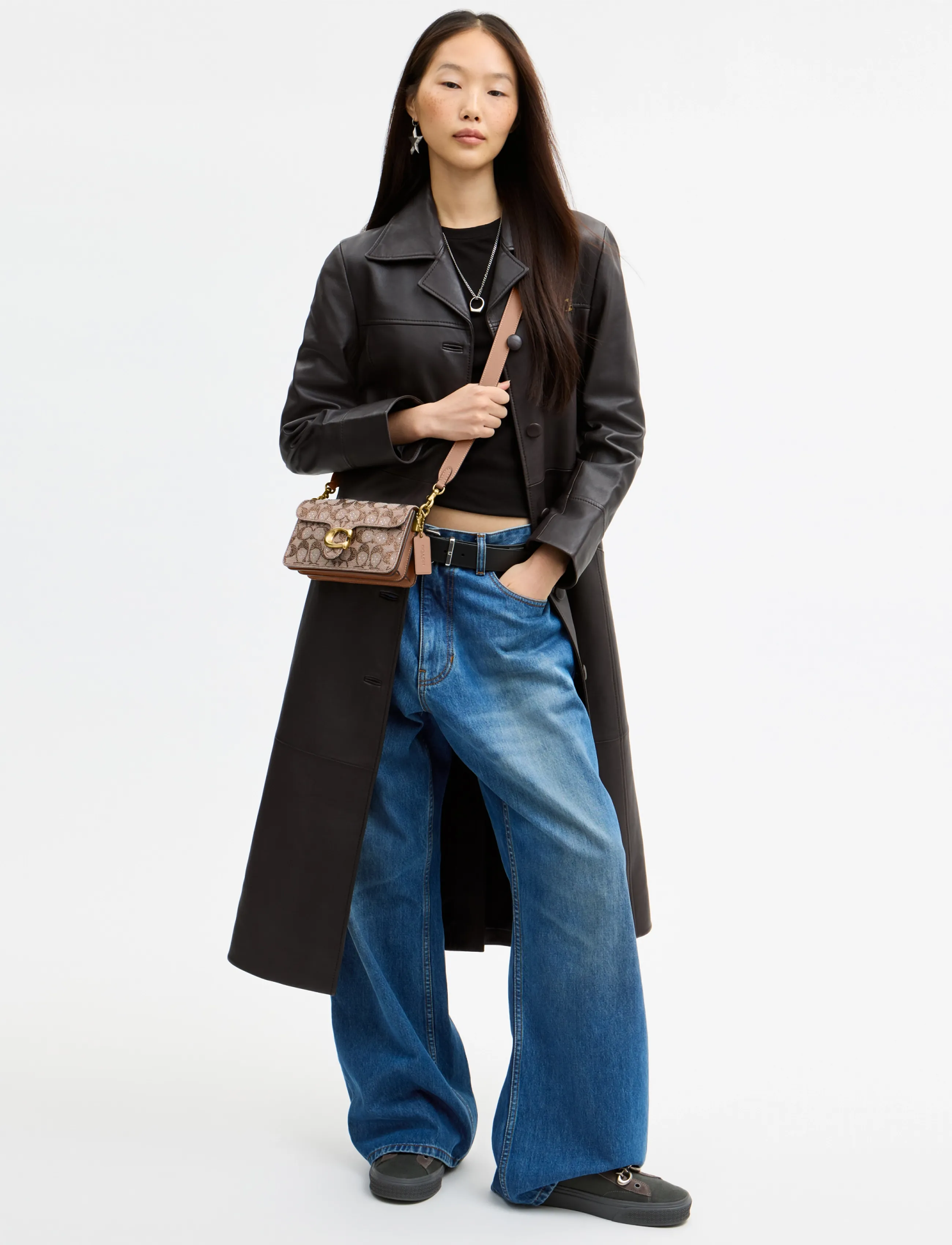 Coach - TABBY SHOULDER BAG 20 - axelremsväskor - b4/mushroom - 5