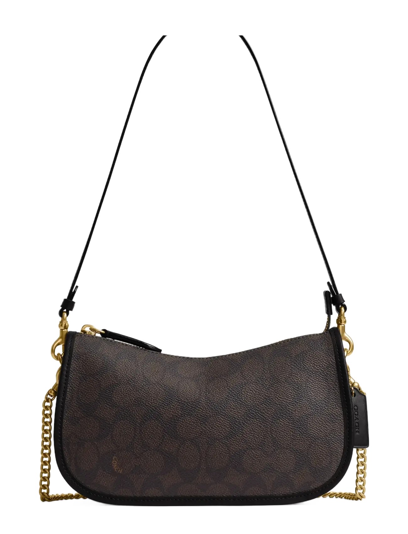 Coach WAVERLY BAG - Everyday Style - B4/WALNUT BLACK / brown