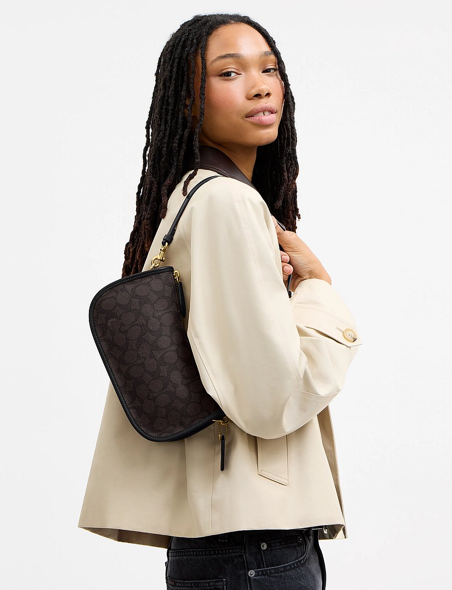 Coach - WAVERLY BAG - everyday style - b4/walnut black - 0