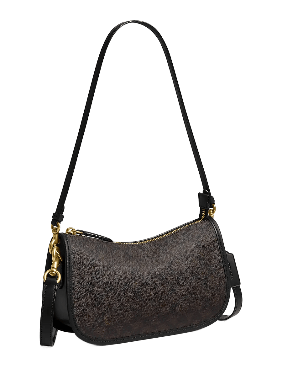 Coach - WAVERLY BAG - everyday style - b4/walnut black - 3