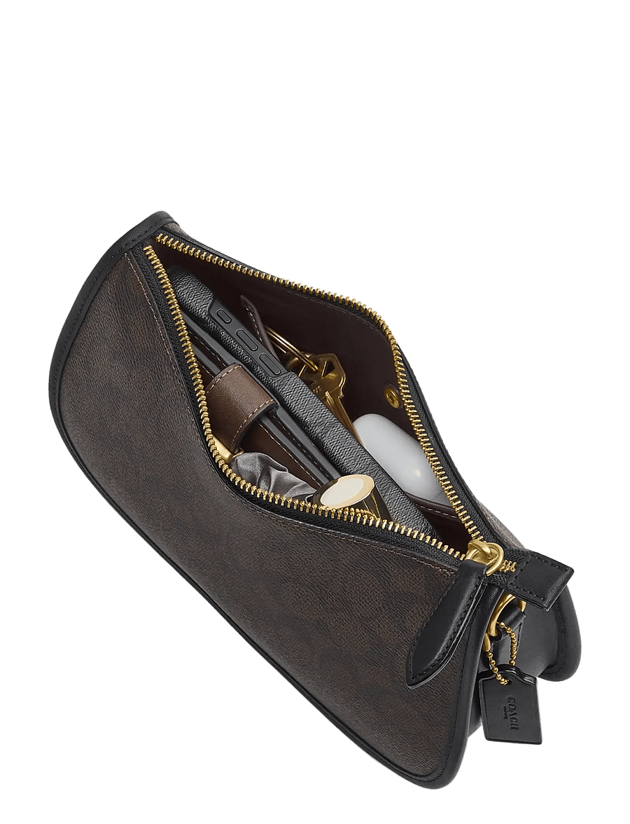 Coach - WAVERLY BAG - everyday style - b4/walnut black - 5