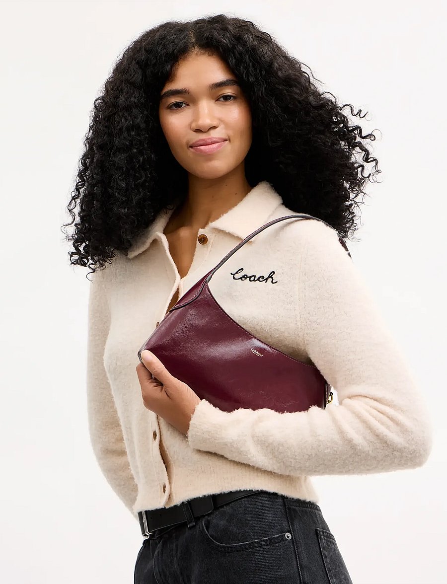 Coach - BROOKLYN SHOULDER BAG 26 - schultertaschen - b4/dark cherry - 0