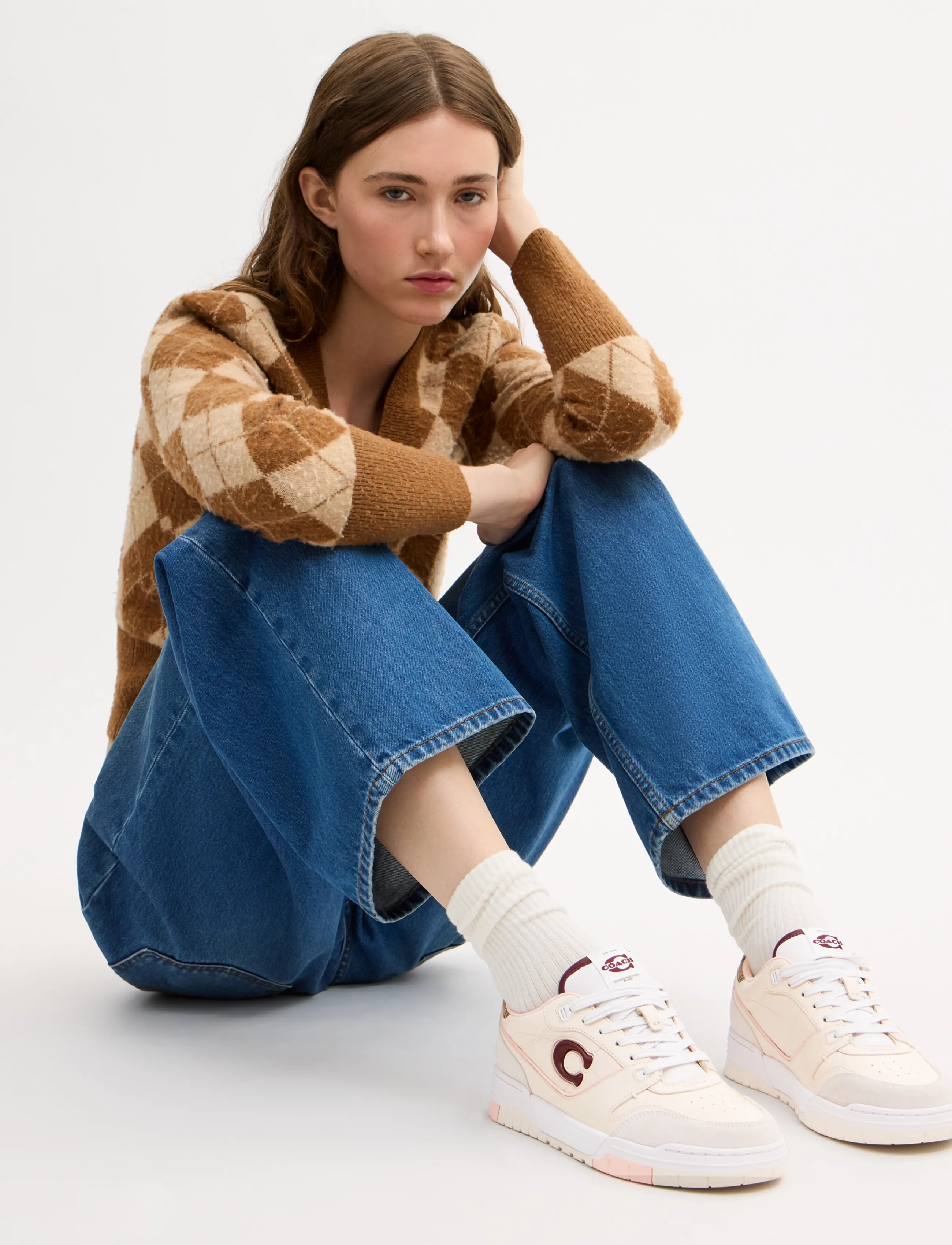 Coach Soho Sneaker, Kvinder, Sneakers, Cream, Str: 41