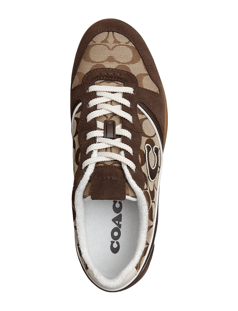 Coach - COACH TRACK SNEAKER - låga sneakers - brown - 3