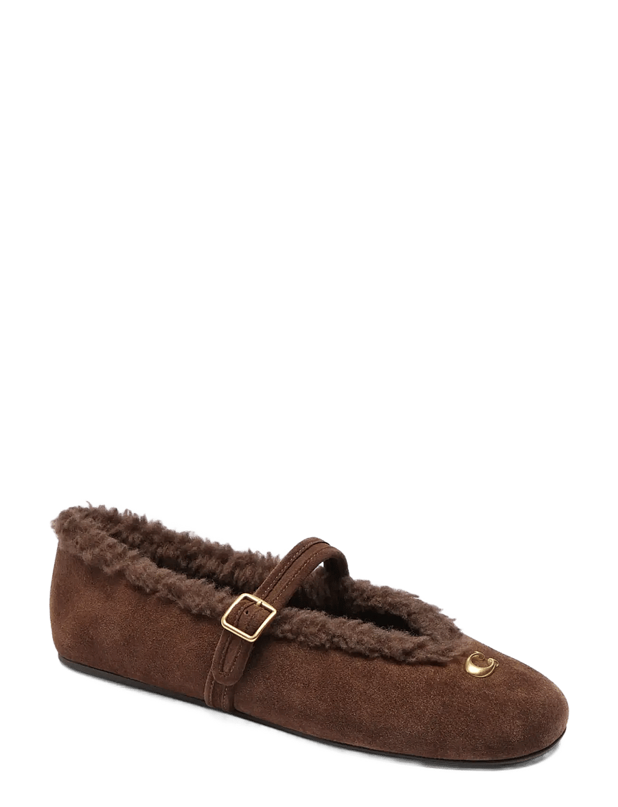 Coach - SCULPTED C SOFT MARY JANE - special occasions - chocolate - 0