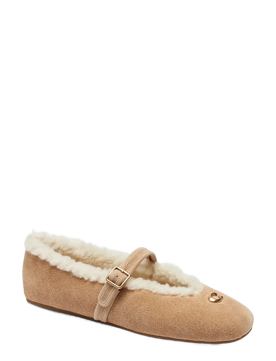 Coach - SCULPTED C SOFT MARY JANE - erilised sündmused - soft beige - 0