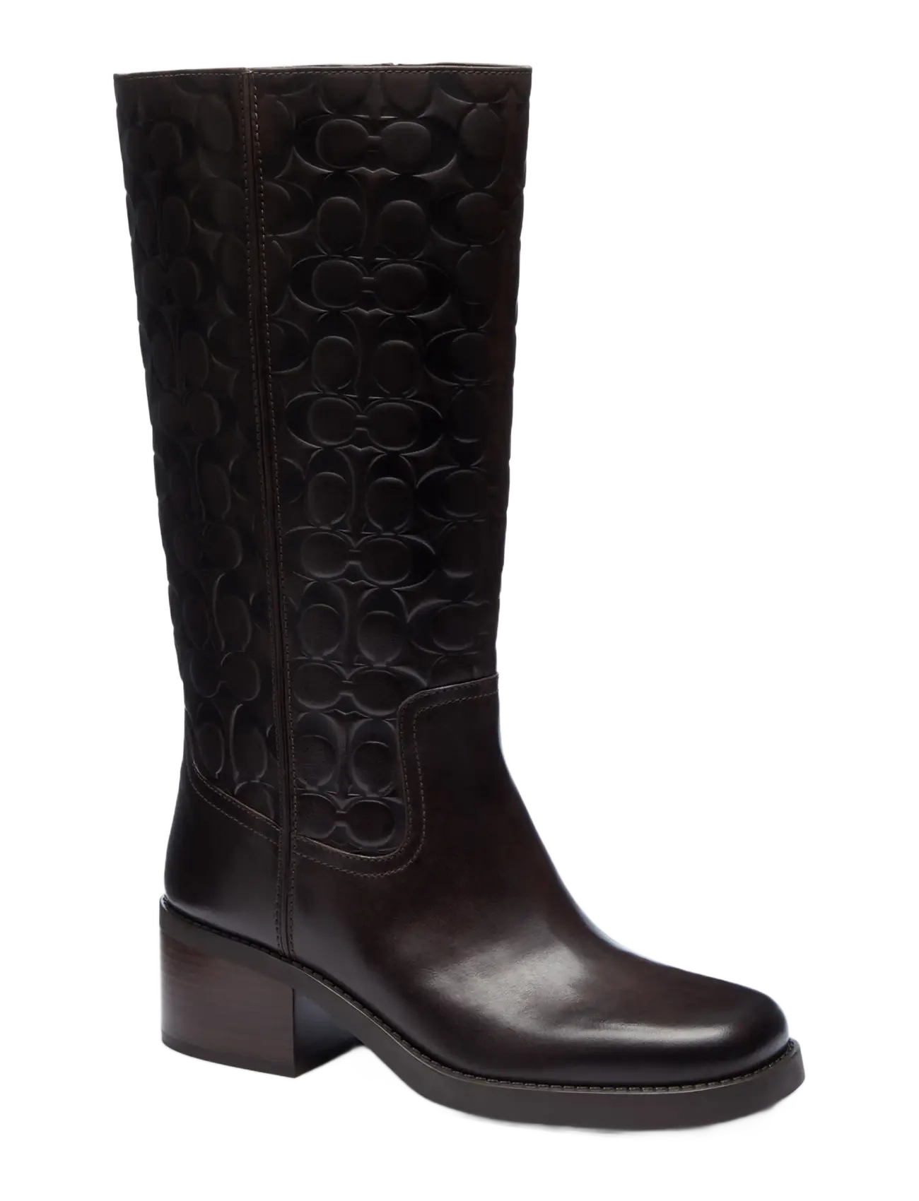 Coach TALL BOOT - Schuhe - CHOCOLATE / brown