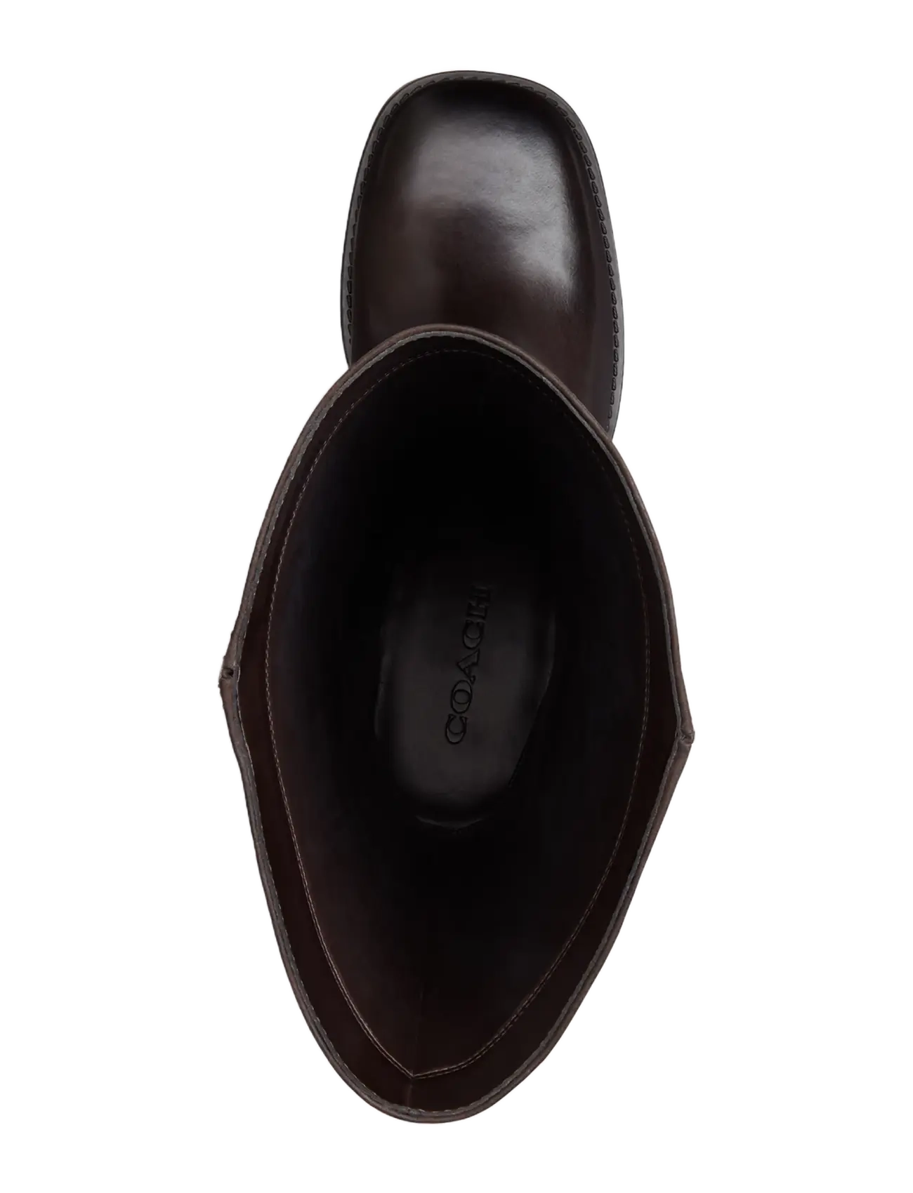 Coach - TALL BOOT - kniehohe stiefel - chocolate - 3